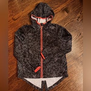 Joe Fresh Black and Gray Floral Jacket